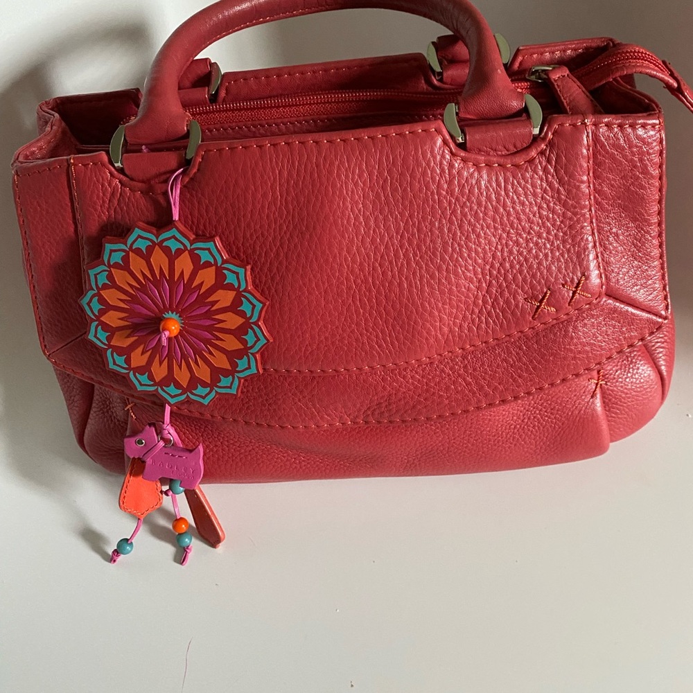 ***BIG SALE***RADLEY LONDON red purse, used once, Scottie  great for summer!